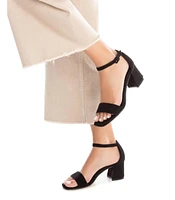 Women's Suede Heeled Sandals By Xti