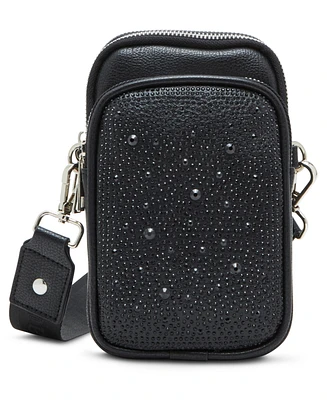 Madden Girl Dani-r North/South Crossbody with Rhinestones