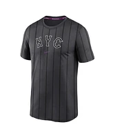 Nike Men's New York Mets 2024 City Connect Practice Velocity Performance T-Shirt