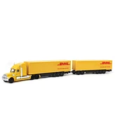 Siku 1/87 Dhl Freightliner Road Train Tractor Trailer 1806