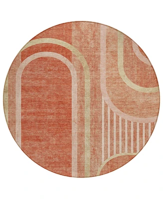 Addison Chantille Machine Washable ACN532 8'x8' Round Area Rug