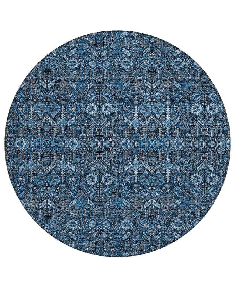 Addison Chantille Machine Washable ACN574 8'x8' Round Area Rug