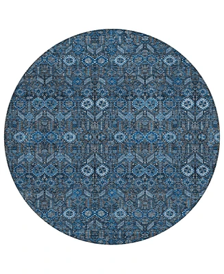 Addison Chantille Machine Washable ACN574 8'x8' Round Area Rug