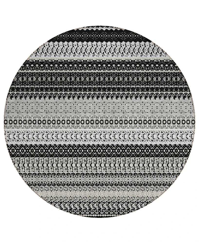 Addison Chantille Machine Washable ACN576 8'x8' Round Area Rug