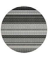 Addison Chantille Machine Washable ACN576 8'x8' Round Area Rug