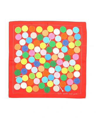 kate spade new york Women's Golf Balls Silk Bandana