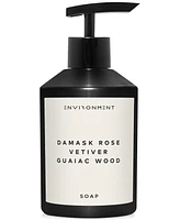 Environment Damask Rose, Vetiver & Guaiac Wood Hand Soap (Inspired by 5-Star Luxury Hotels), 10 oz.