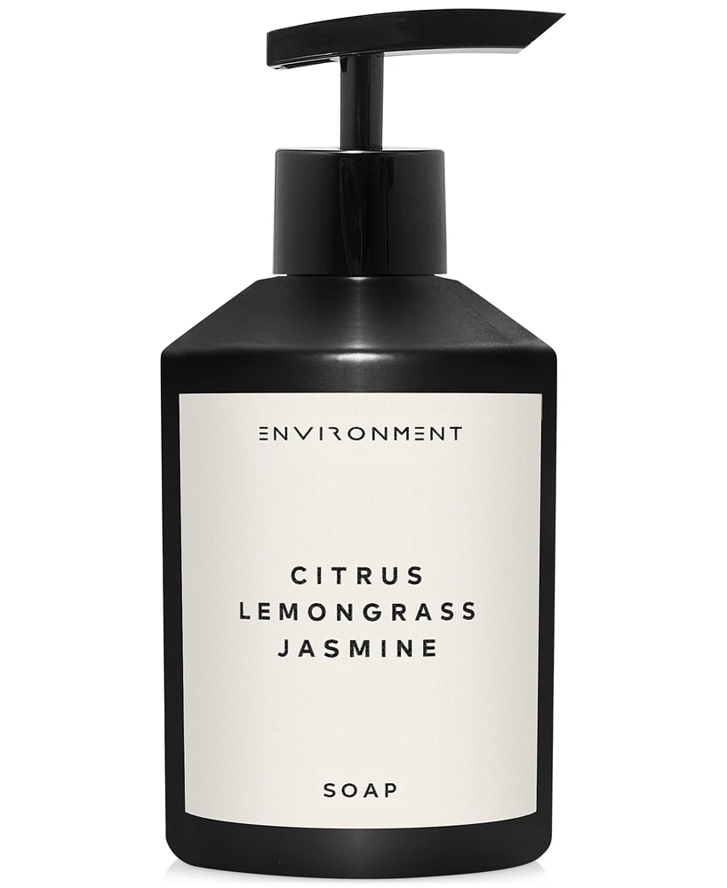 Environment Citrus, Lemongrass & Jasmine Hand Soap (Inspired by 5-Star Luxury Hotels), 10 oz.