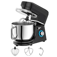 Sugift 7.5 Qt Tilt-Head Stand Mixer 6 Speed with Egg Whisk, Dough Hook & Flat Beater