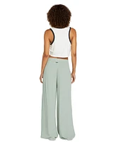 Volcom Juniors' Stoneshine Wide-Leg Pants