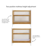 BreathableBaby Breathable Mesh 2-in-1 Mini Crib - Greenguard Gold Certified