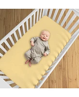 BreathableBaby All-in-One Fitted Sheet & Waterproof Cover for 52" x 28" Crib Mattress (2-Pack)