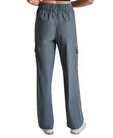 Dkny Sport Women's High-Rise Straight-Leg Cargo Pants