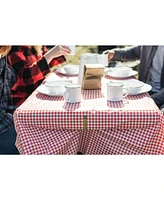 Stansport Picnic Tablecloth with Clamps Combo Pack