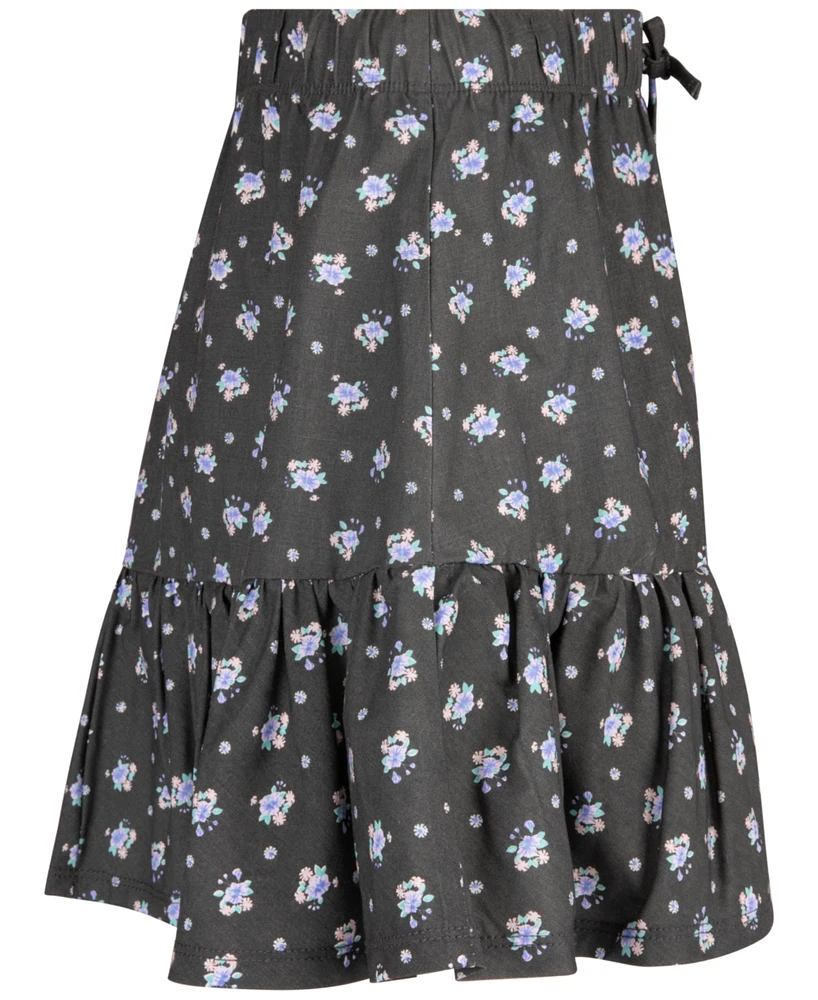 Hurley Big Girls Printed Woven Twill Skirt