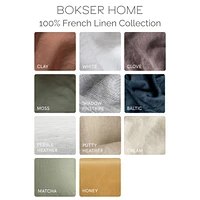 Bokser Home 100% French Linen Sheet Set