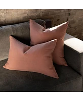 French Linen Decorative Throw Pillow