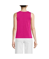 Lands' End Women's Lightweight Jersey Tank Top