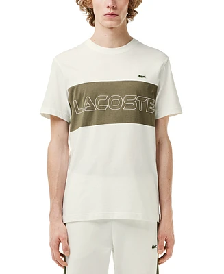 Lacoste Men's Classic Fit Short Sleeve Crewneck Logo T-Shirt