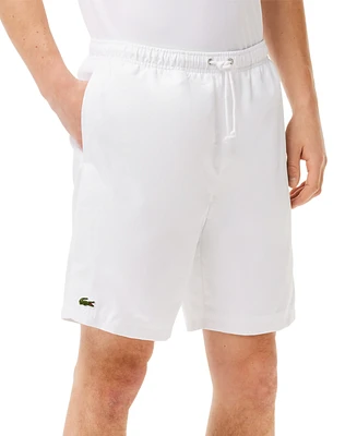 Lacoste Men's Diamante-Print 8" Sport Drawstring Shorts