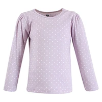 Hudson Baby Baby Girls Hudson Long Sleeve T-Shirts, Bakery Tea Party