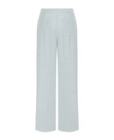 Nocturne Women's High Waist Textured Pants