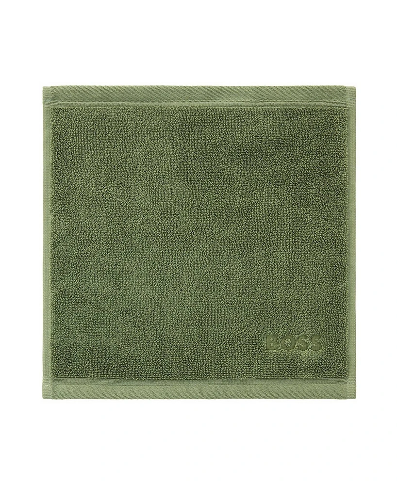 Boss Home Loft Aegean Combed Cotton Washcloth, 12" x