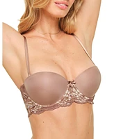 Adore Me Women's Lyza Push Up Balconette Bra
