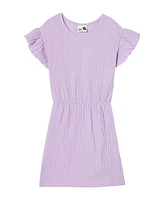 Cotton On Little Girls Sonia Short Sleeve Dress