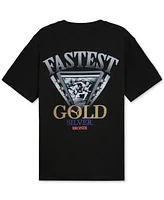 Puma Men's Fastest Gold Short-Sleeve Graphic T-Shirt