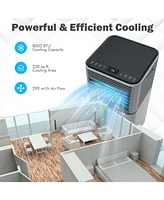 Sugift 8000 Btu 3-in-1 Air Cooler with Dehumidifier and Fan Mode