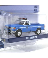 Greenlight Collectibles 1/64 1991 Ford F-250, Nypd Emergency Services, Hobby Exclusive