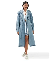 Belle & Bloom Women's Wild Skies Denim Trench