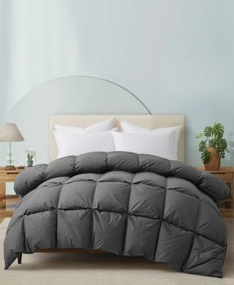 Unikome 100 Cotton Cover Goose Feather Down Comforter