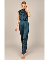 Petal and Pup Women's Savannah One Shoulder Jumpsuit