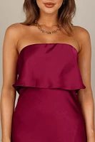 Petal and Pup Women's Vienna Strapless Midi Dress