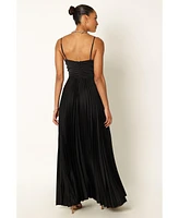 Naira Pleated Maxi Dress