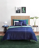 Lacoste Home Court Lines -Pc. Comforter Set