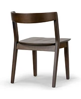 Glamour Home 29.53" Astor Rubberwood Dining Chair