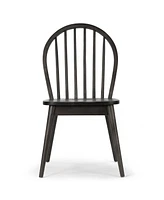 Glamour Home 36.22" Astra Rubberwood Dining Chair