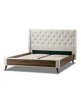 Glamour Home 46.5" Arty Polyester, Rubberwood Twin Bed