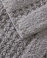 Kenneth Cole Reaction Waffle Cotton Tufted 2 Piece Bath Rug Set