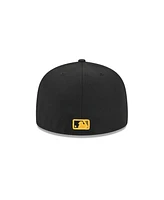 New Era Men's Black Pittsburgh Pirates 2024 Armed Forces Day On-Field 59FIFTY Fitted Hat