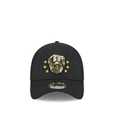 New Era Men's Black Milwaukee Brewers 2024 Armed Forces Day 39THIRTY Flex Hat