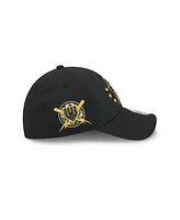 New Era Men's Black Miami Marlins 2024 Armed Forces Day 39THIRTY Flex Hat