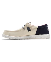 Hey Dude Men's Wally Funk Americana Casual Moccasin Sneakers from Finish Line