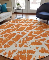 Addison Chantille Machine Washable ACN501 8'x8' Round Area Rug