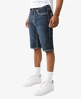 True Religion Men's Ricky No Flap Super T Straight Shorts