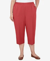 Alfred Dunner Plus Sedona Sky Capri Pant