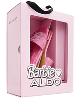 Aldo x Barbie Women's Barbieville Flat Slide Sandals